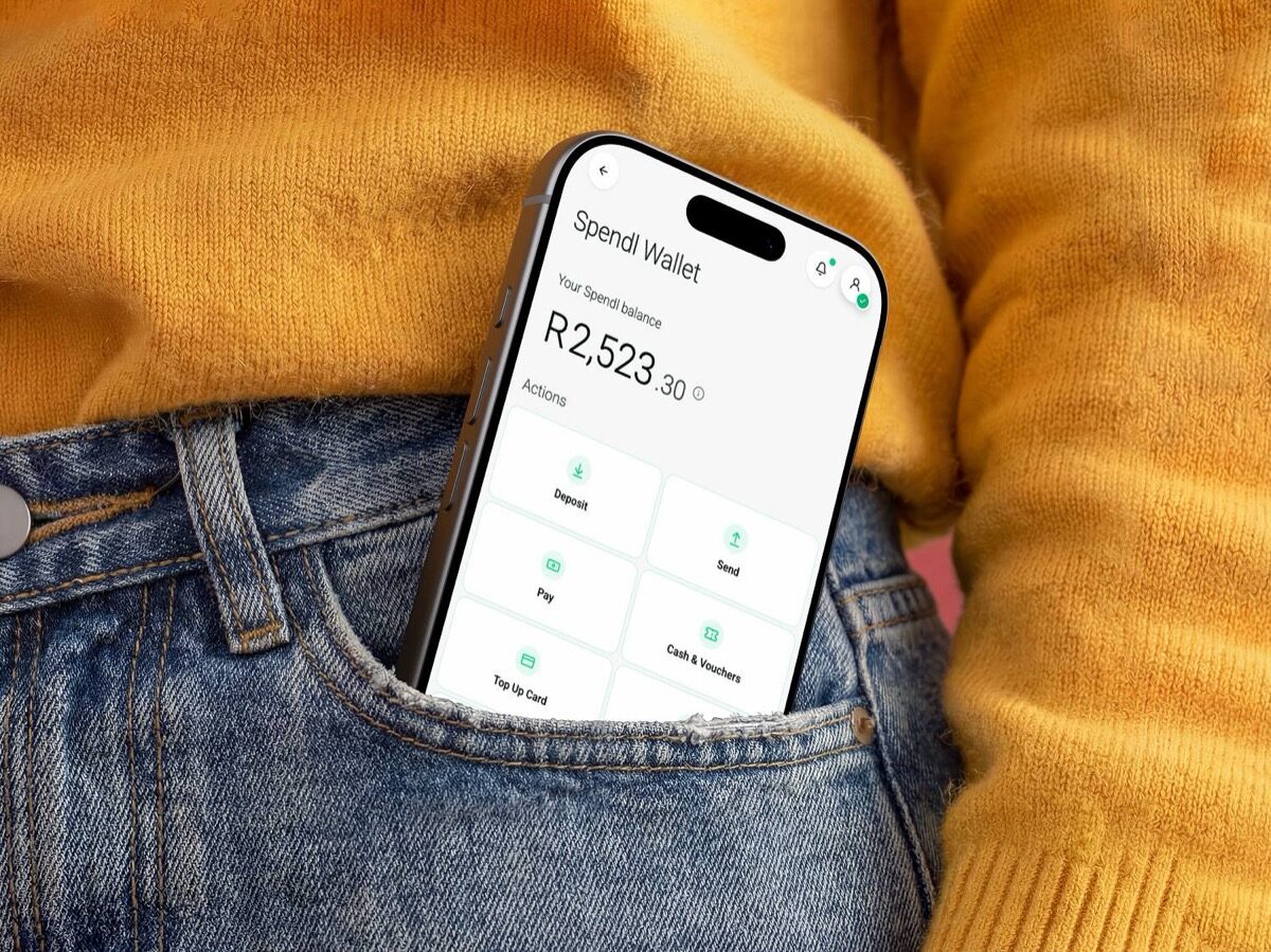 Wallet home screen with Deposit, Send, Pay and Cash & Vouchers actions